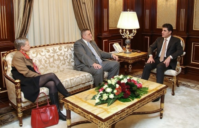  نێچیرڤان بارزانی و یان کۆبیش فراوانکردنی گفتوگۆکانی نێوان ھەولێر و بەغدا دووپات دەکەنەوە 